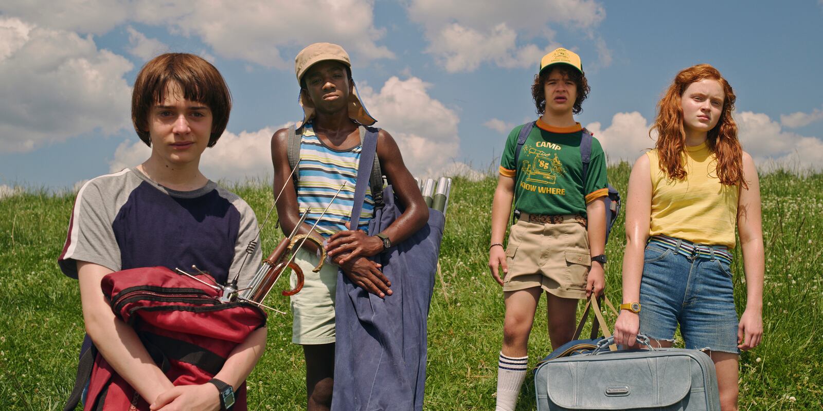 Netflix made critics promise not to reveal a laundry list of spoilers  so long that just about the only thing we can safely reveal is that, yes, - "Stranger Things"? is indeed still set in fictional Hawkins.  (Netflix/TNS)