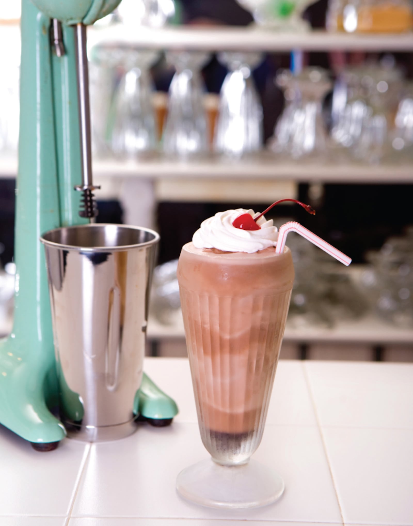 Velvet Ice Cream milkshake served up at Ye Olde Mill.