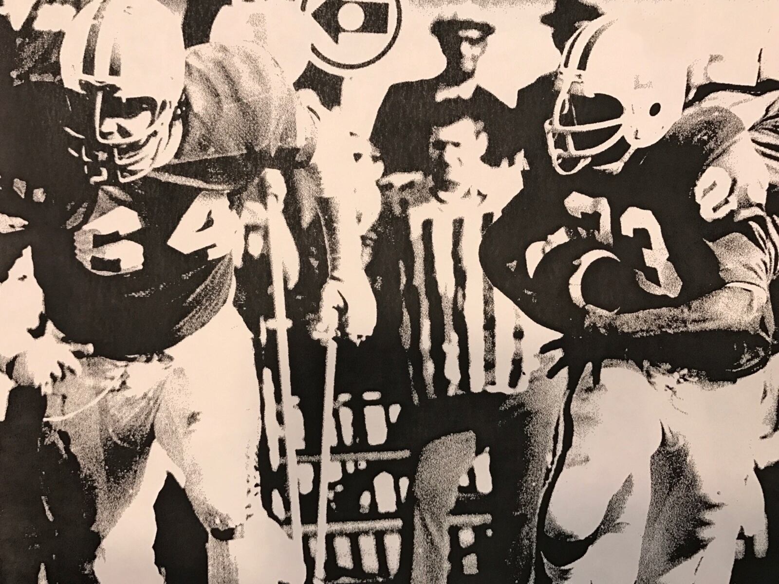 Wittenberg guard Mark LaForce blocks for Tigers running back Glenn Hendrix on a touchdown run in a 21-14 victory over No. 4 San Diego in the 1973 NCAA Division III semifinal game. CONTRIBUTED