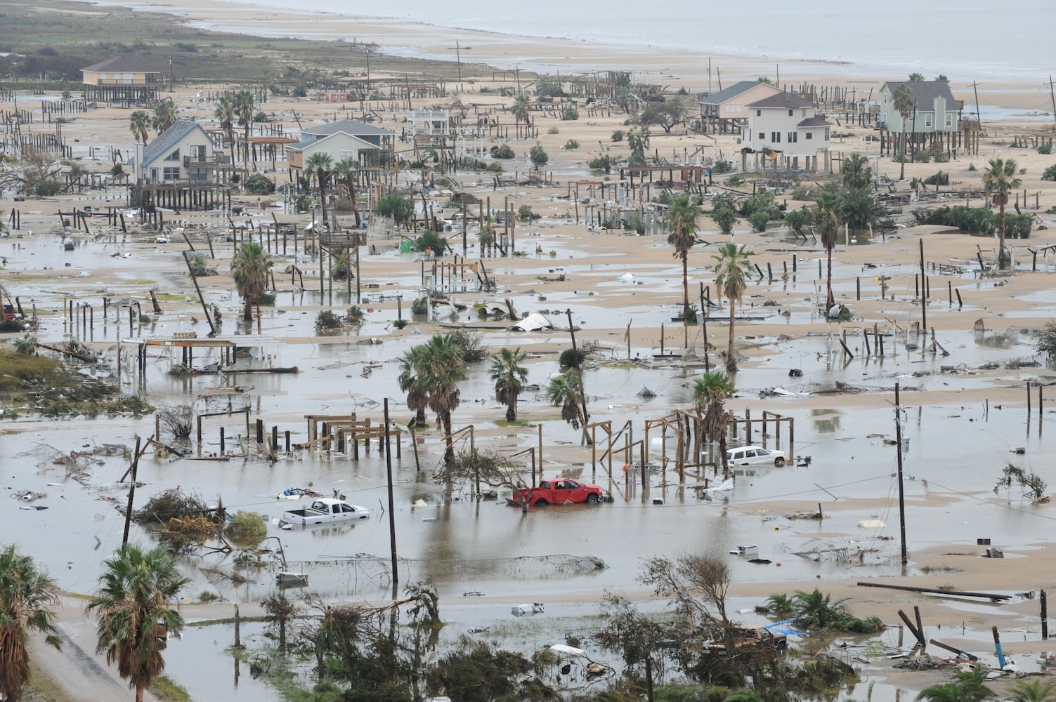 Destructive power of hurricanes