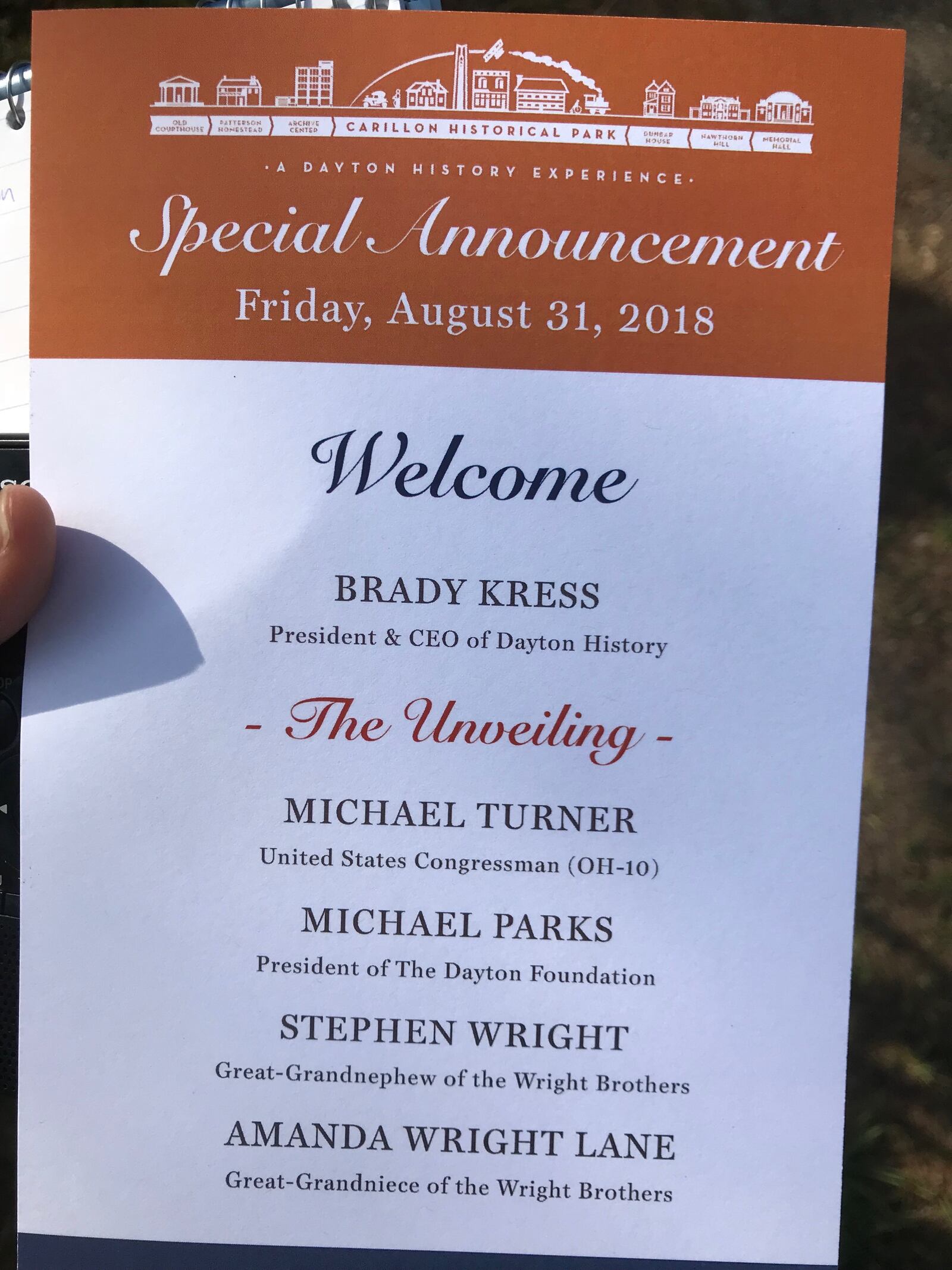 The Wright Brothers National Museum was unveiled today, August 31, 2018.