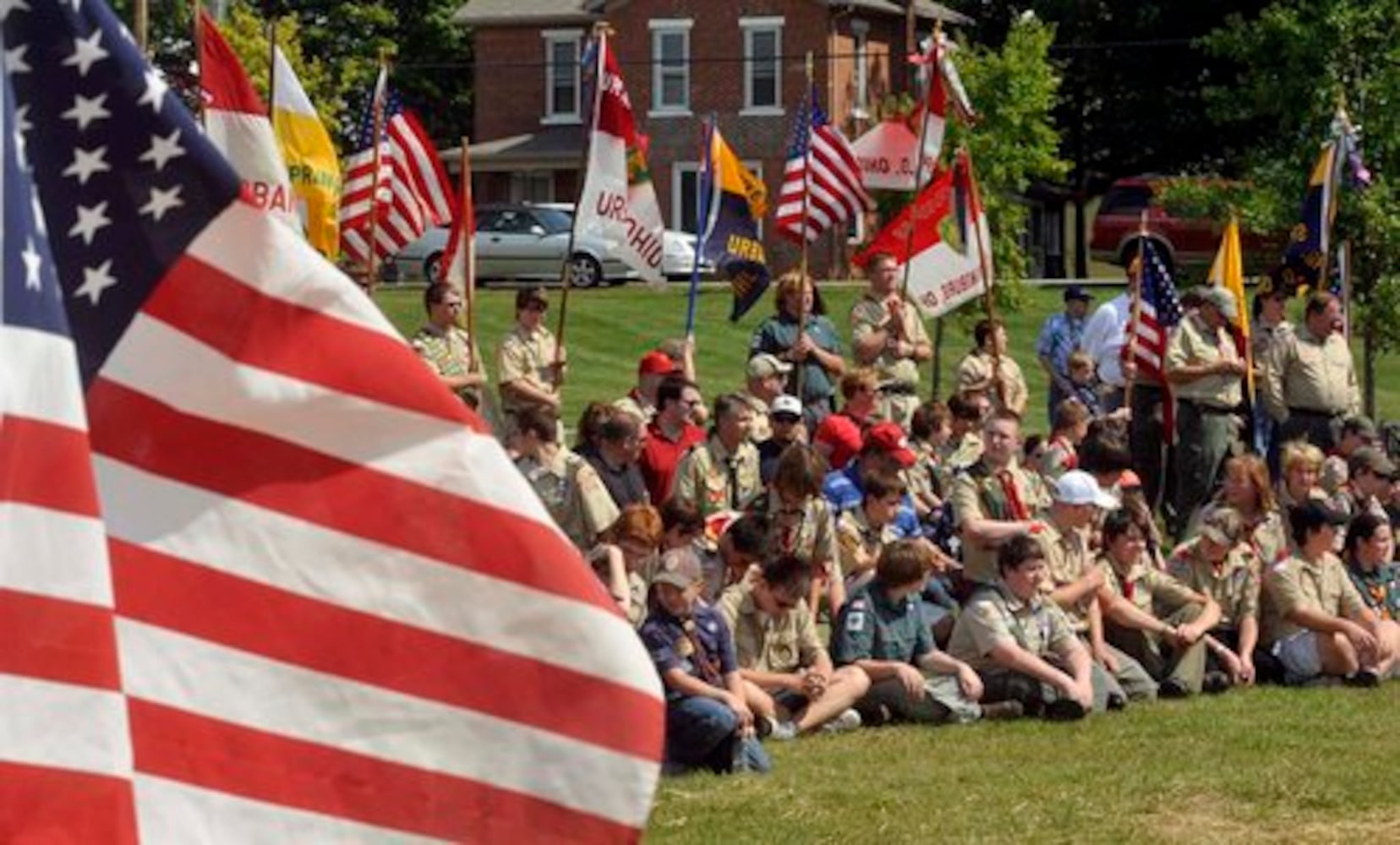 9/11 Memorial ceremony in Urbana