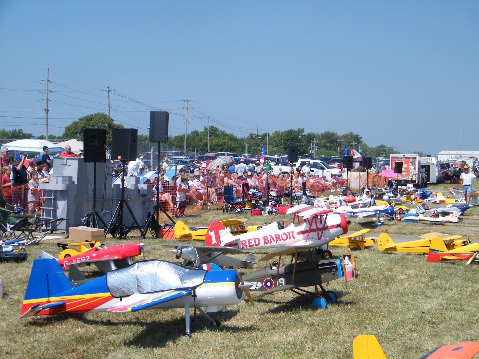 Greater Cincinnati Radio Control Club will present the 63rd Annual Flying Circus Airshow from noon to 3:30 p.m. June 15-16. Admission is $5. Free admission for children under the age of 7. Pictured is some of the model aircraft that will be in the show. CONTRIBUTED