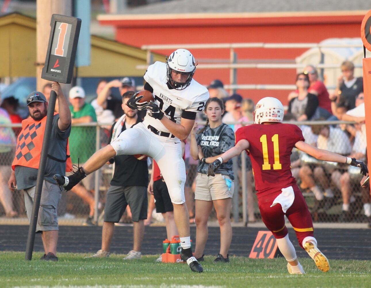 Photos: Greenon at Northeastern in Week 3