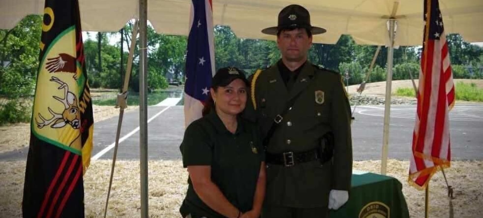 Ohio Department of Natural Resources Division of Wildlife officer Kevin Behr