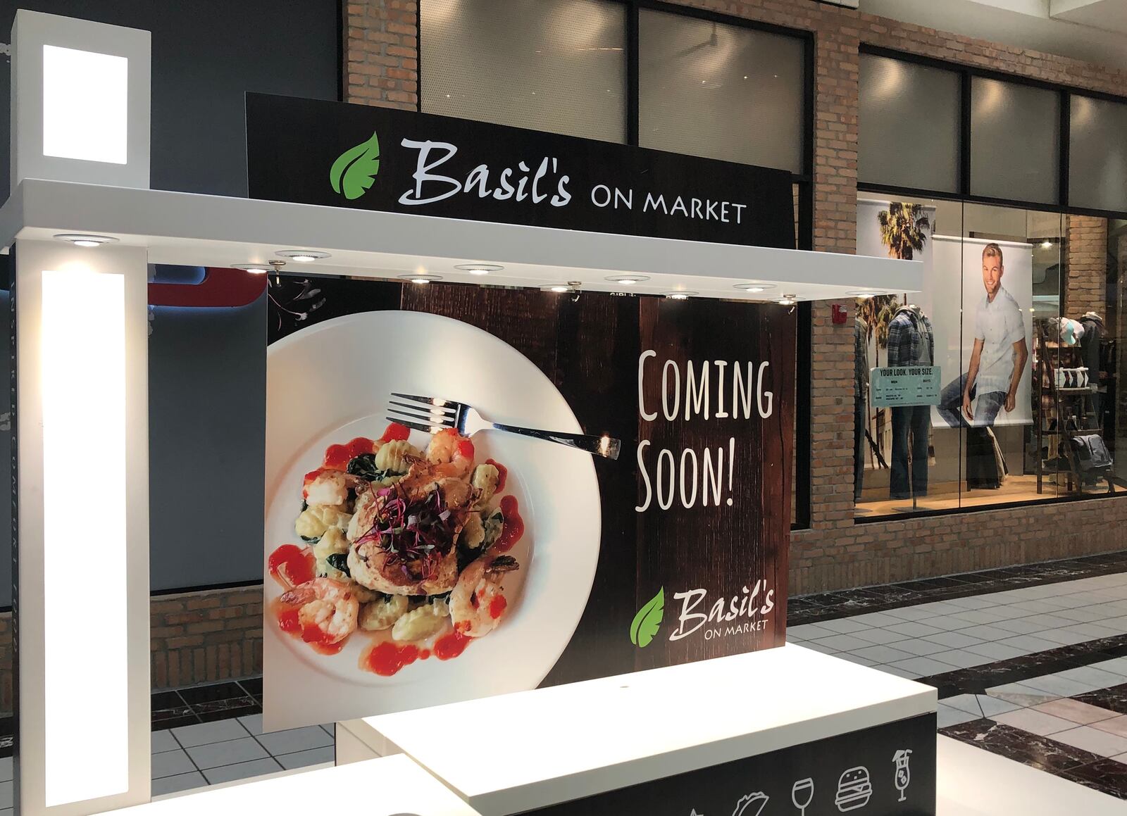 Basil's on Market will open on new restaurant in the former Flyboys Deli space at the Mall at Fairfield Commons and plans to open a craft brewery in Mason, according to its co-founder.