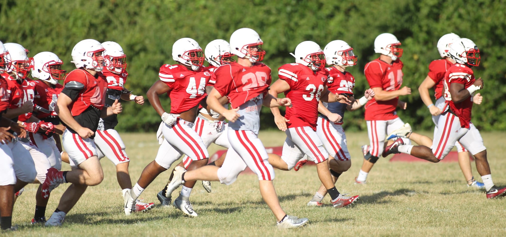 Photos: Wittenberg football preseason practice