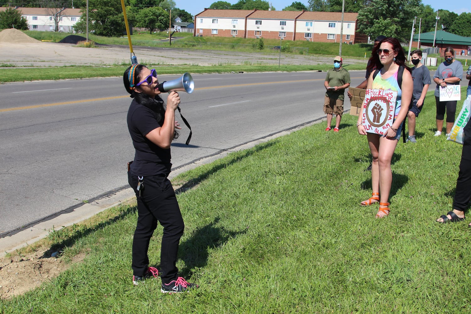 Scenes from peace rally in Springfield