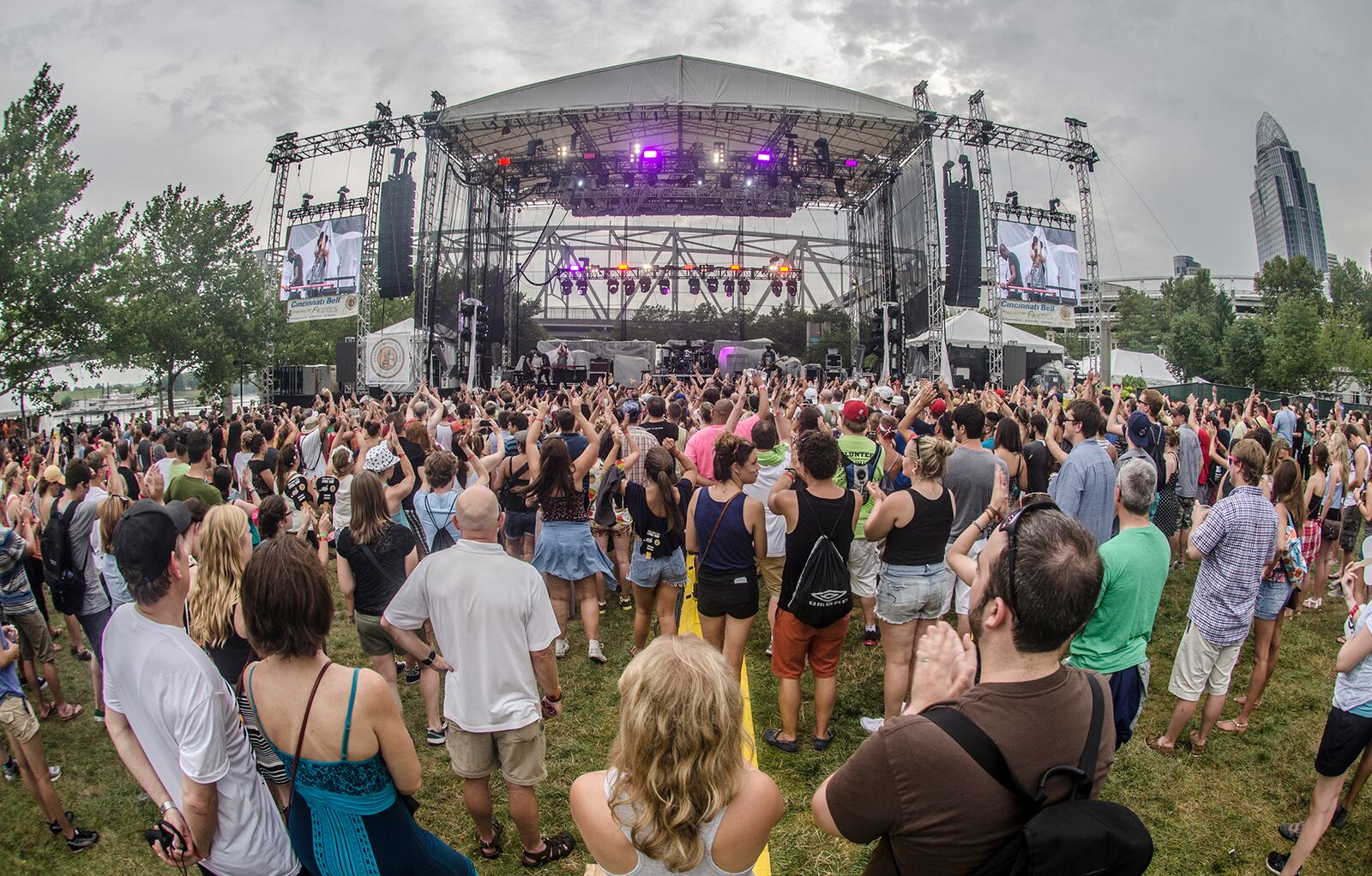 ZZ Ward thrilled her fans with rocking set on the Main Stage during the last day of the Bunbury Music Festival in Cincinnati, Ohio.