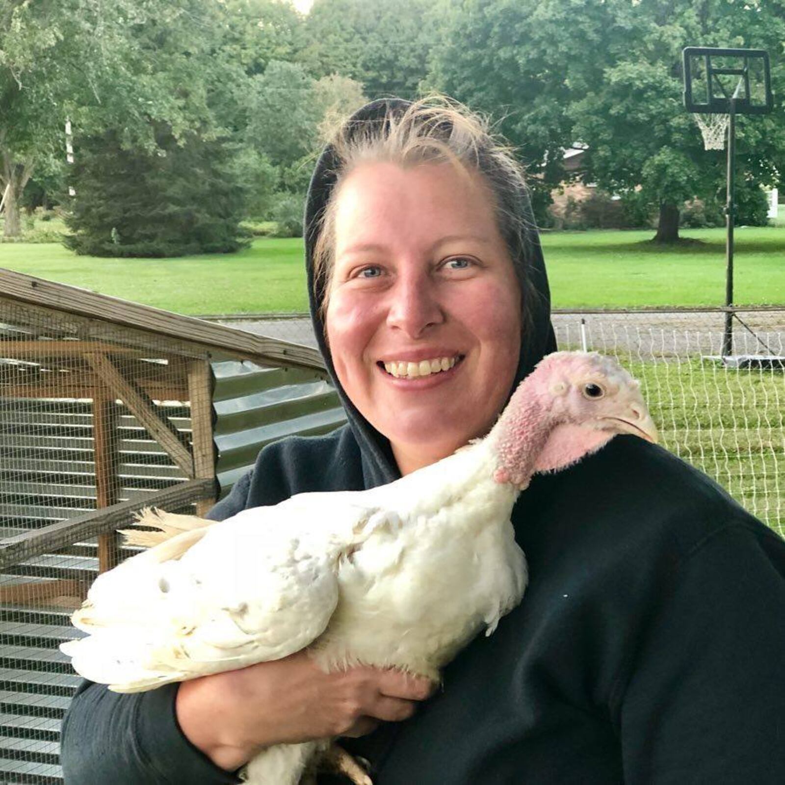 John and Andrea Hancock  own Happy Wife Arces farm near Fairborn and Enon.