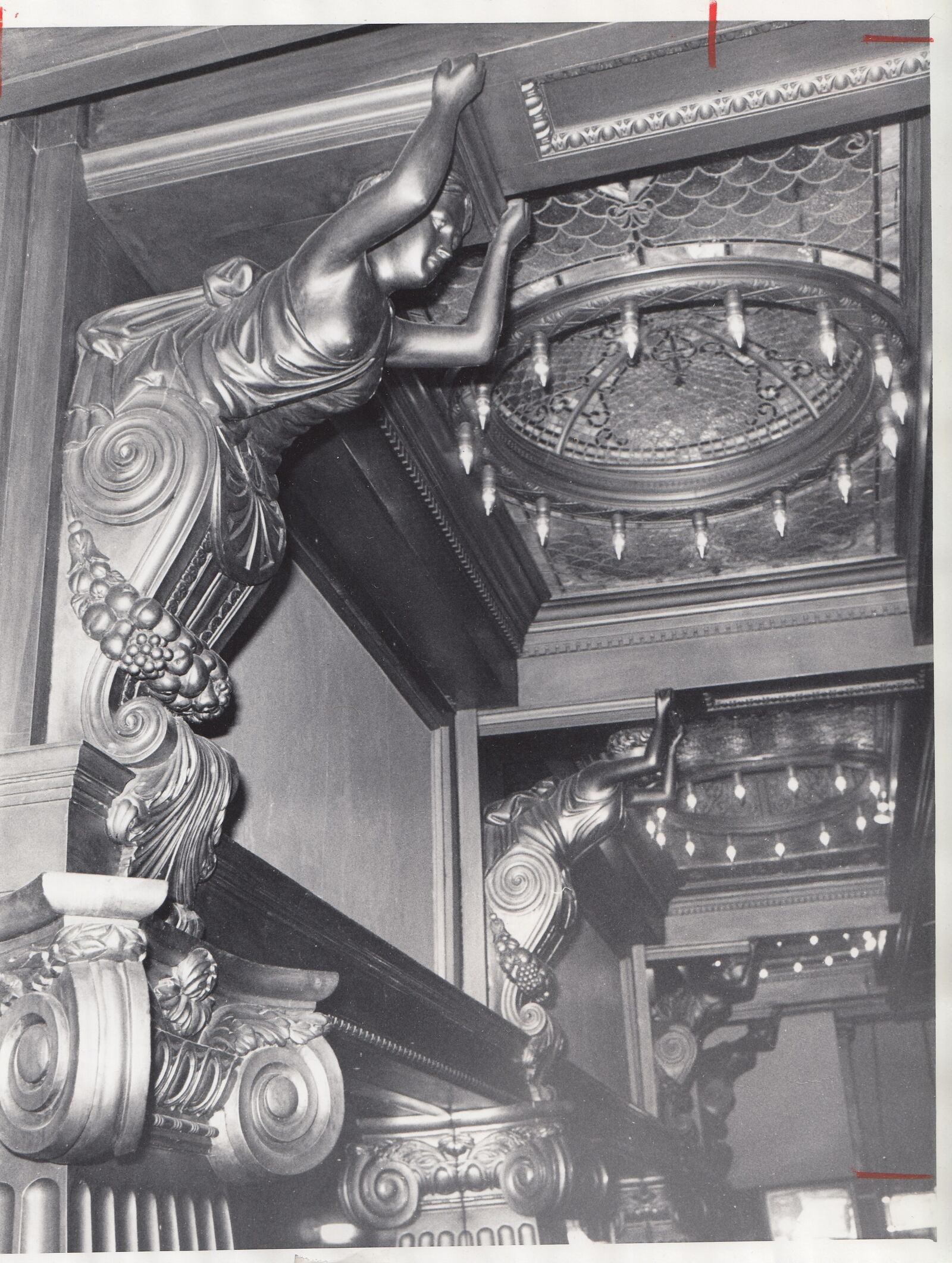 March 1, 1982 Journal Herald photo by Walt Kleine of the interior of the Century Bar.