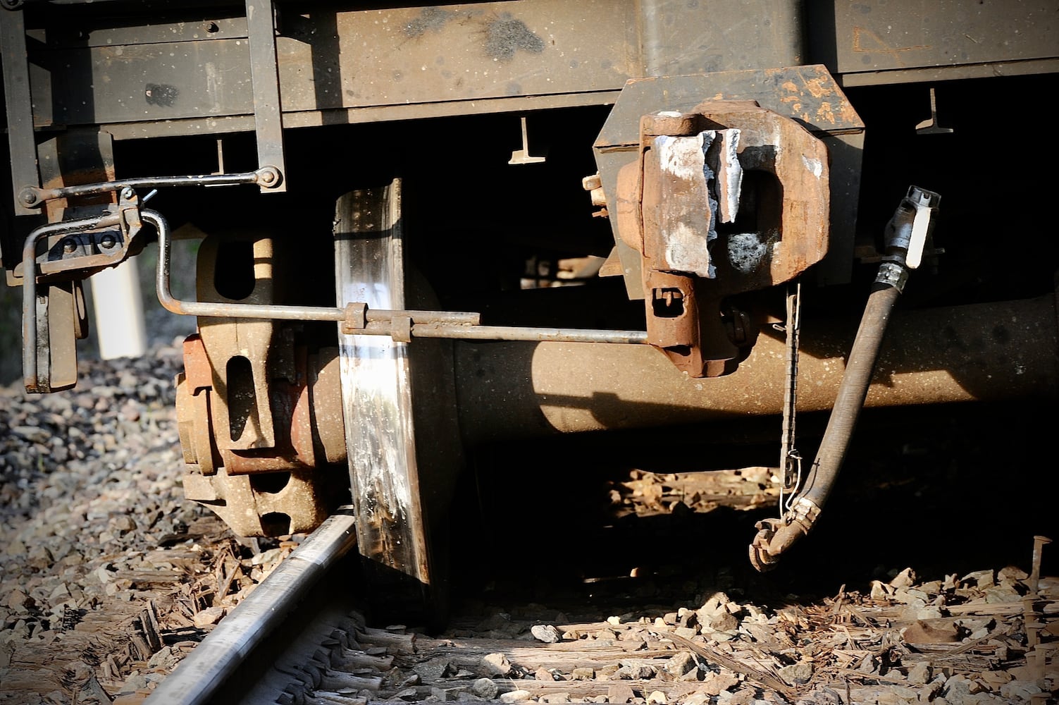 Clark County train derailment