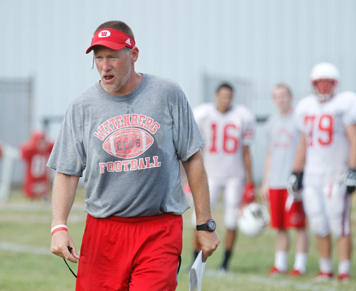 Wittenberg football practice