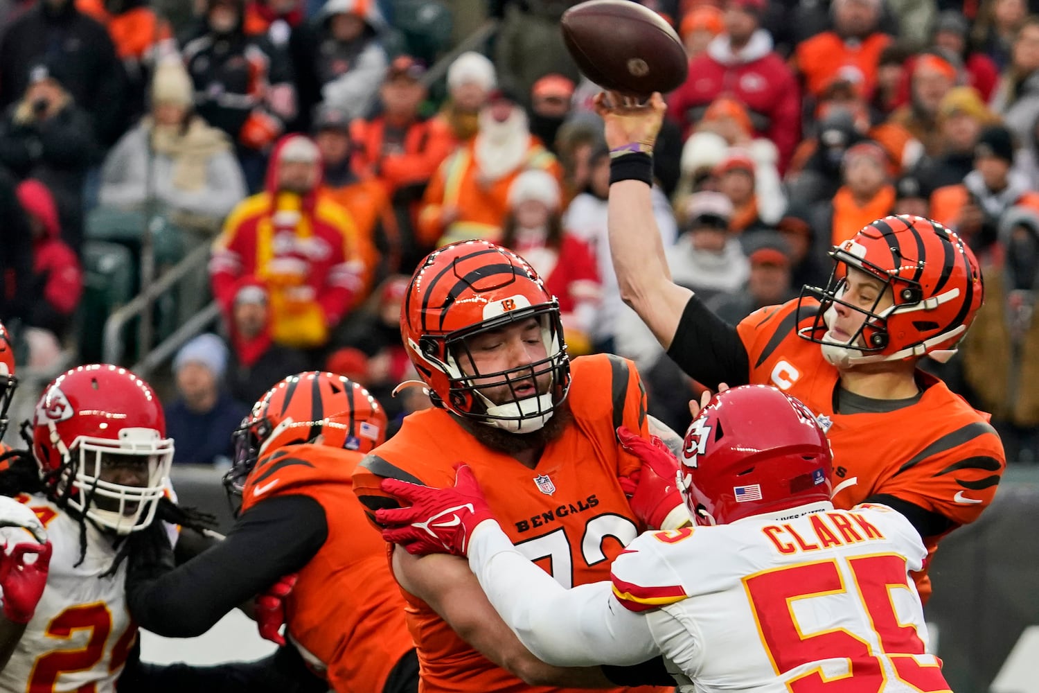 Chiefs Bengals Football