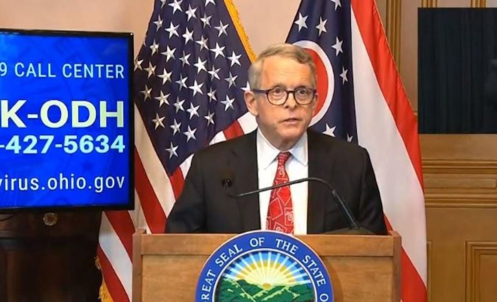 Gov. Mike DeWine announced $775 million in state budget cuts this week.