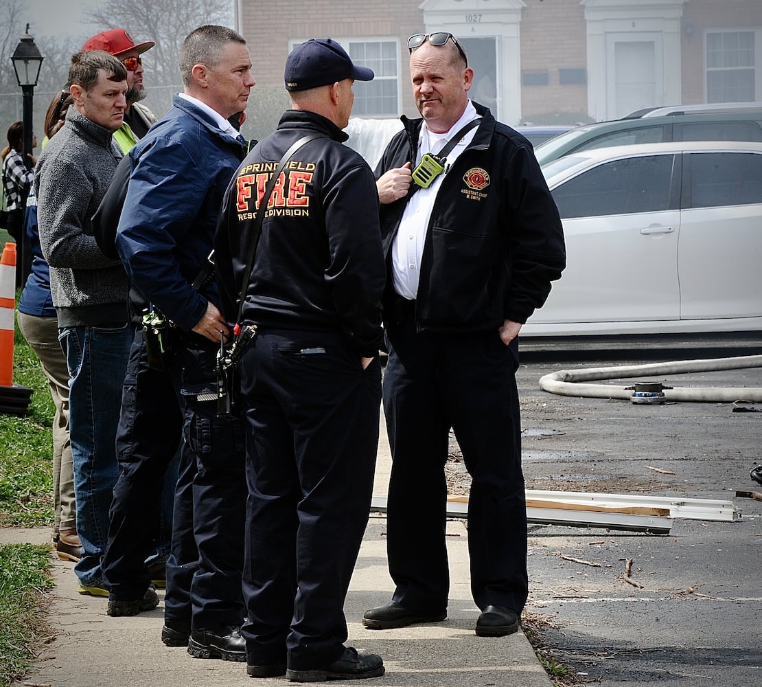 Apartment explosion in Springfield