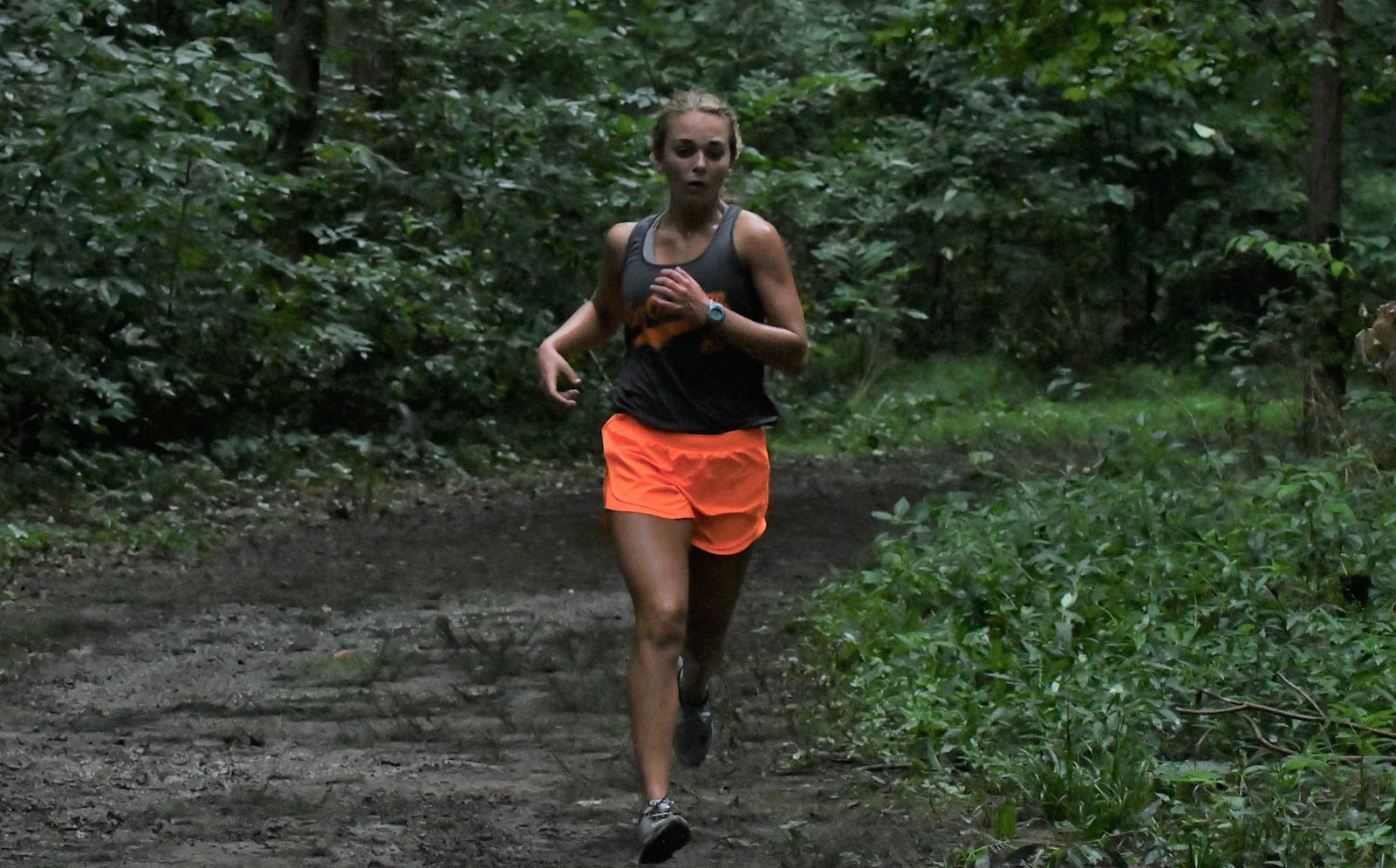 West Liberty-Salem's Megan Adams won the girls small-school title at the Bob Schul Invitational on Saturday. Greg Billing/CONTRIBUTED