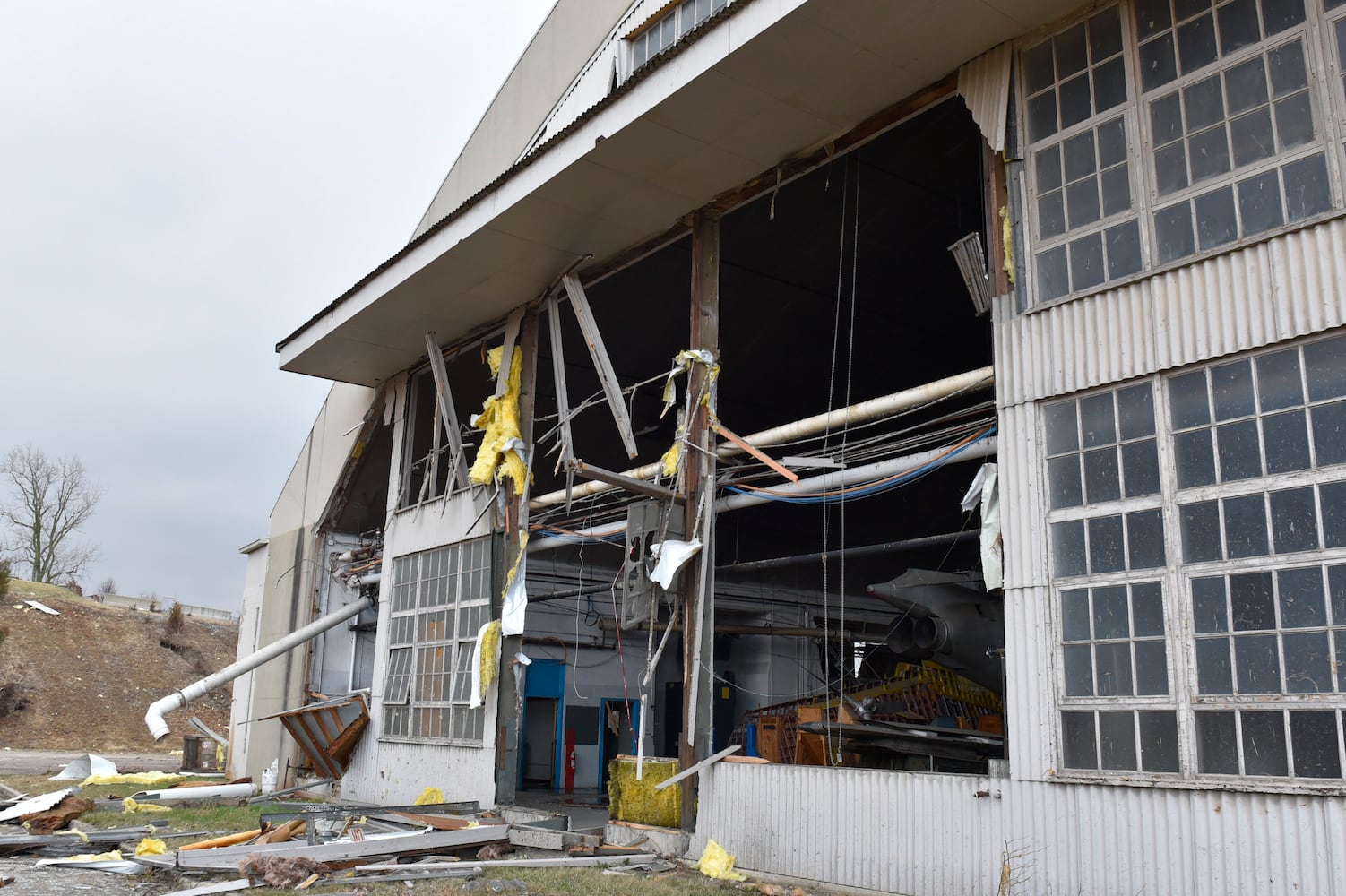 Wright-Patterson Air Force Base storm damage