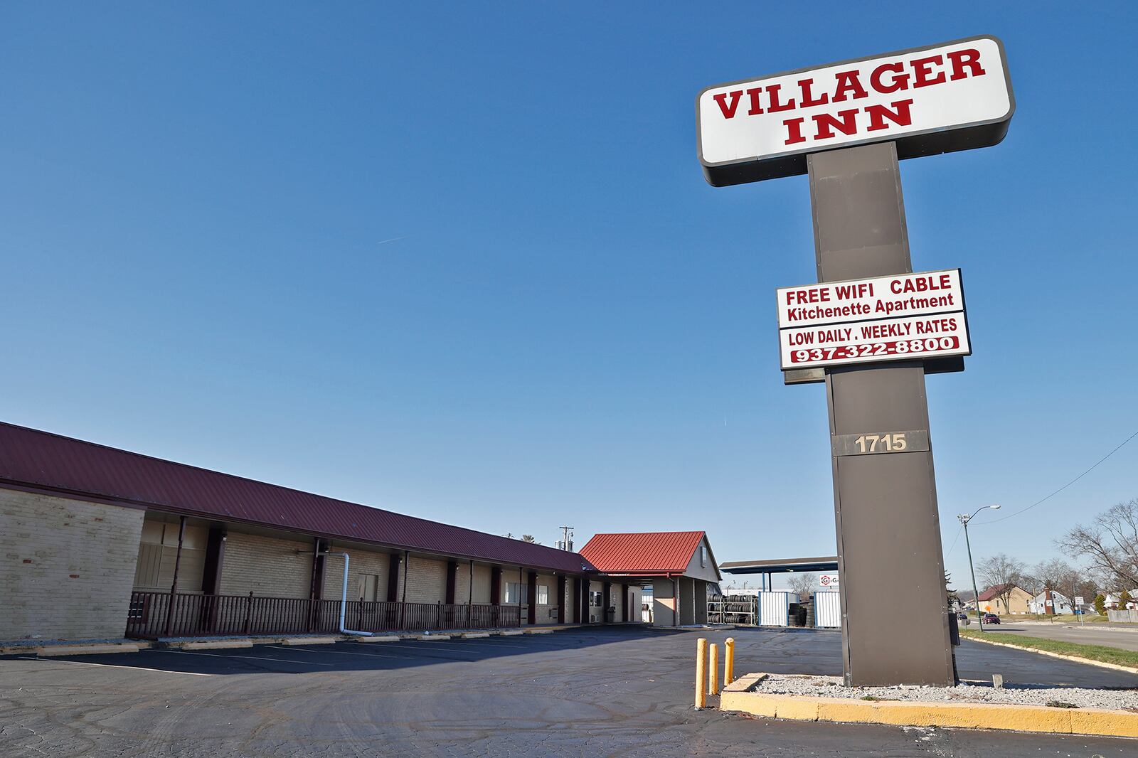 Springfield City Commission agreed to purchase the Villager Inn hotel so it can used to provide additional shelter for the homeless. BILL LACKEY/STAFF