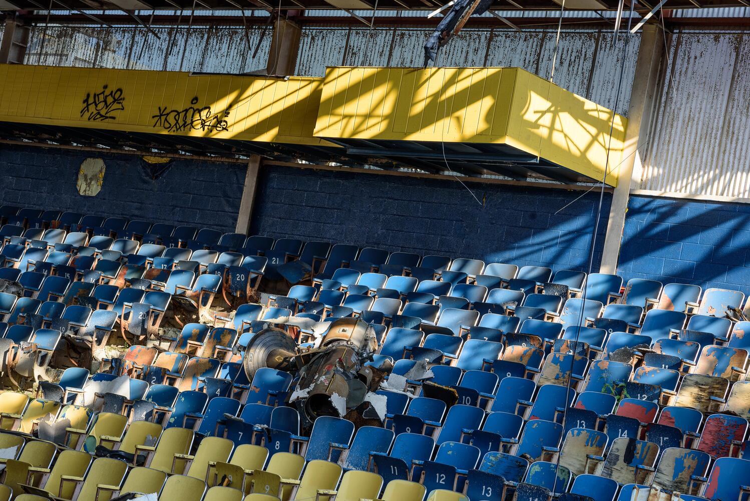 Last look inside Hara Arena