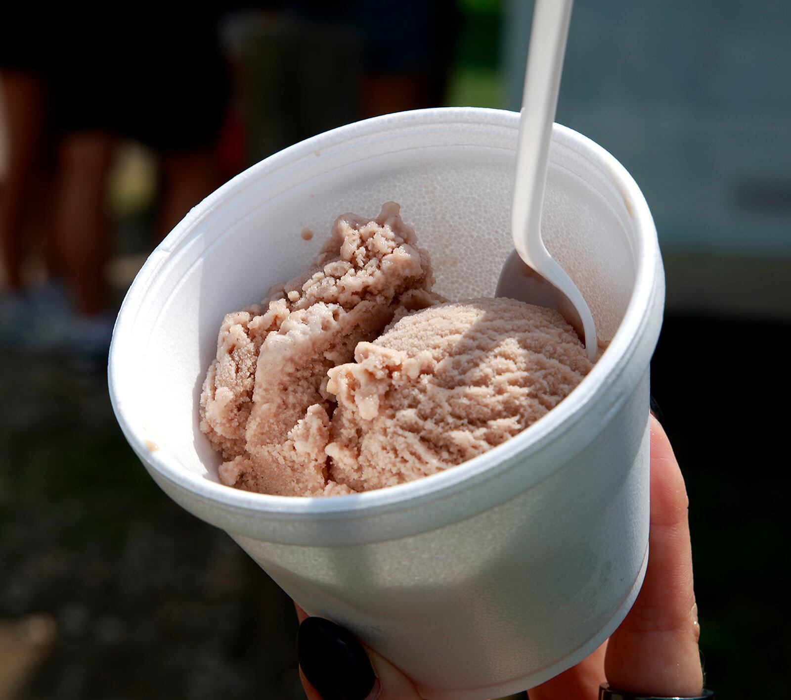 Ice cream from Ullery's Homemade Ice Cream at the Clark County Fair. BILL LACKEY/STAFF