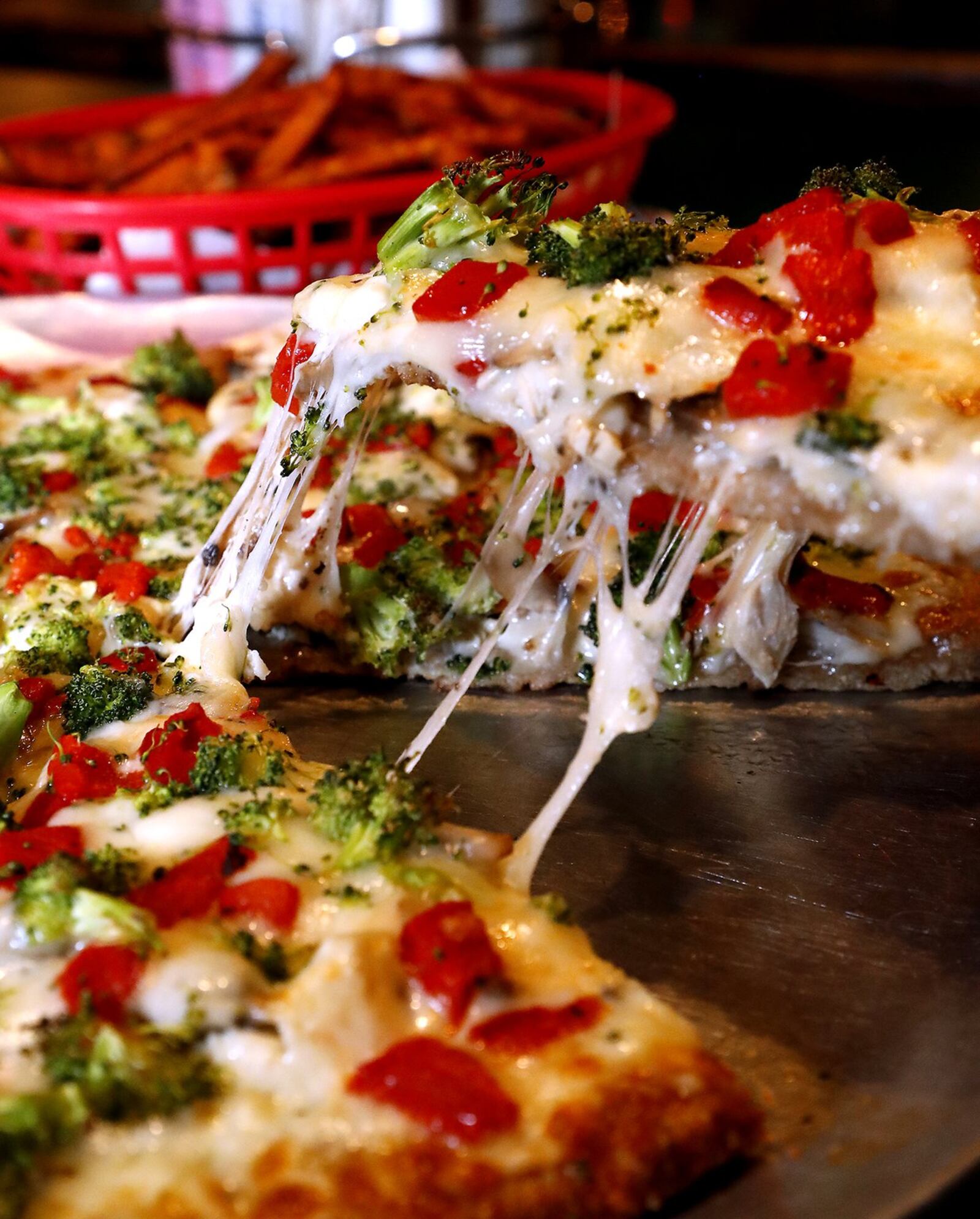 One of The Hickey Inn’s famous pizzas. BILL LACKEY/STAFF