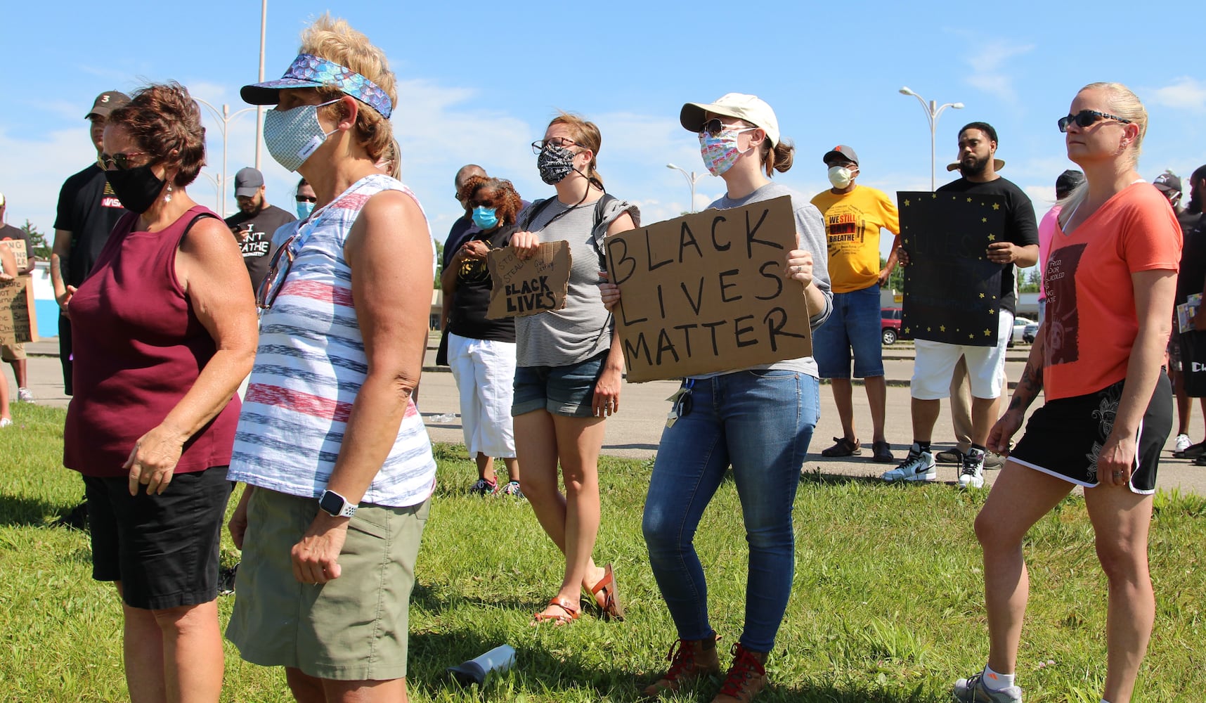 Scenes from peace rally in Springfield