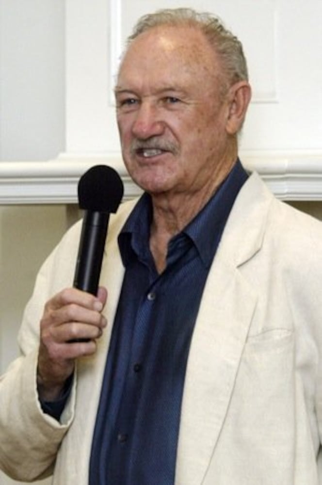 Gene Hackman visits Greene