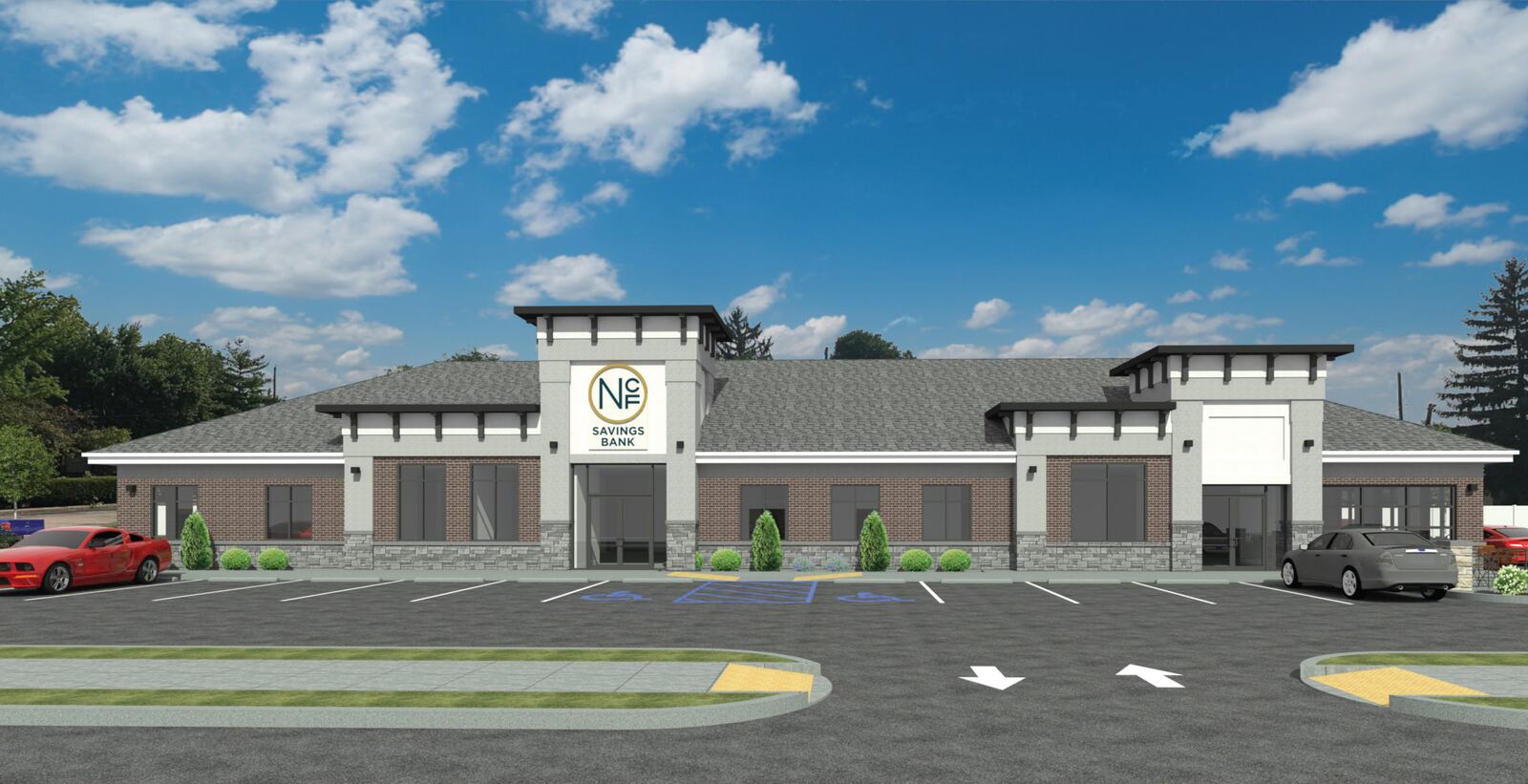 The new NCF Savings Bank will open in late 2019.