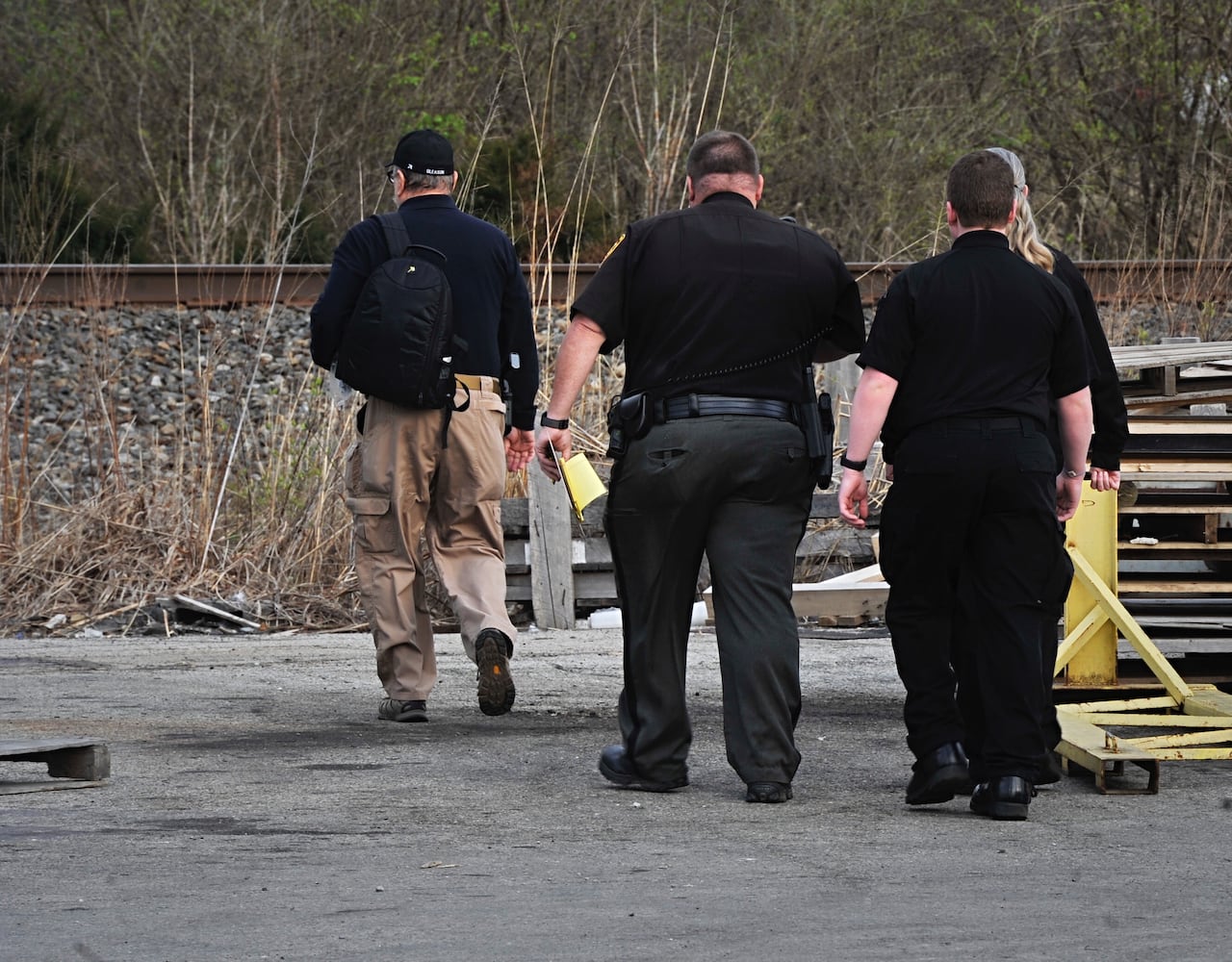 PHOTOS: Pedestrian killed by train in Clark County