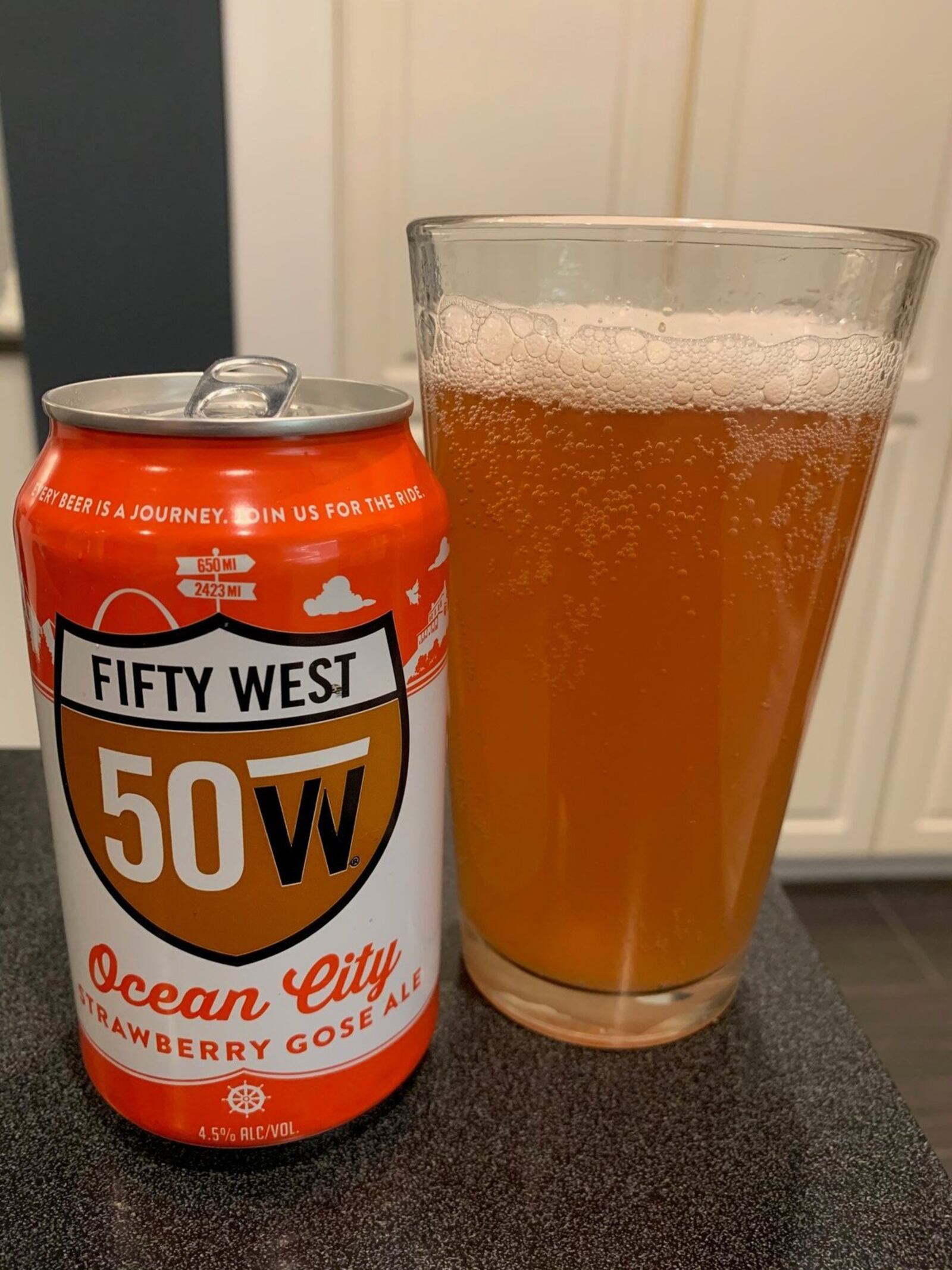 In the summer, as grilling season continues to amp-up, burgers and beer are one of these magical flavor combinations. Fifty West Ocean City Gose is a great companion to a goat cheeseburger. CONTRIBUTED