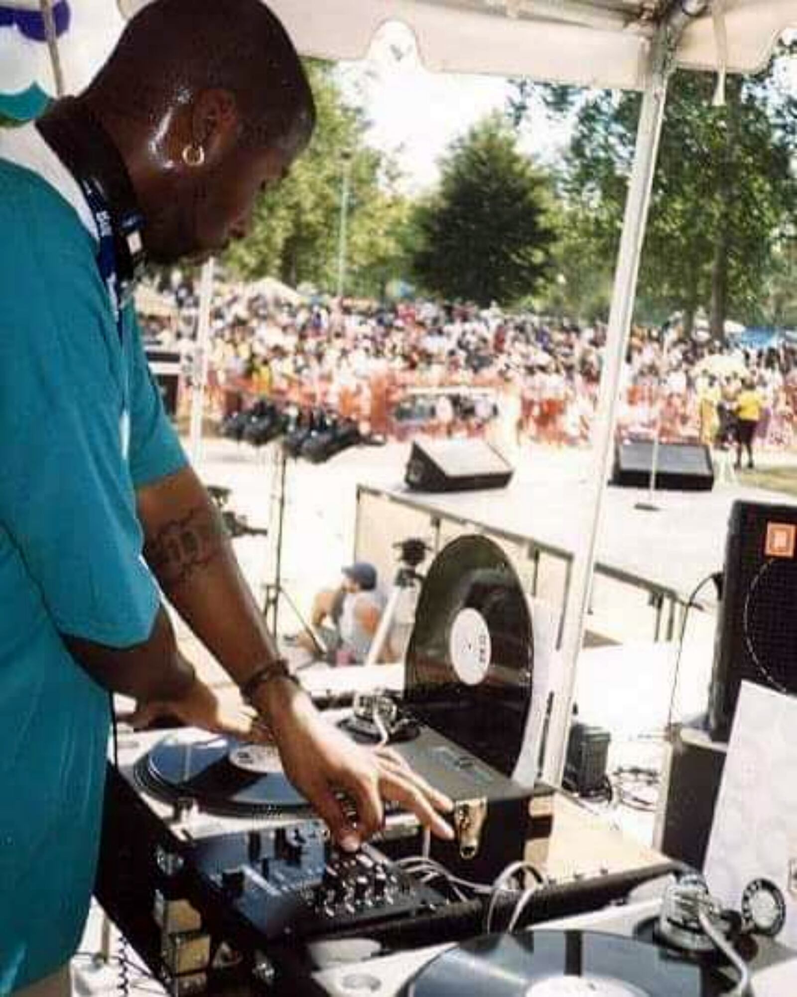 For the last 15 years DJ Skno has been a DJ and director of music programming for the CORE DJ Radio Show On Sirius XM Radio Shade45. He started DJ in 1983 and has worked at several local radio stations. Pictured at the Fly City Music Festival for WROU.