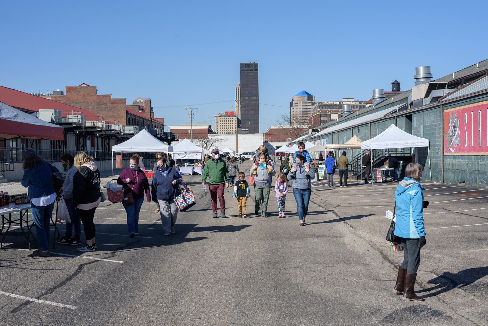 The 2nd Street Market, located at 600. E. 2nd St. in downtown Dayton, kicked off the season for its outdoor market on Saturday, March 20, 2021, the first day of spring. The 2nd Street Market is currently open as an outdoor only shopping venue. TOM GILLIAM/CONTRIBUTING PHOTOGRAPHER