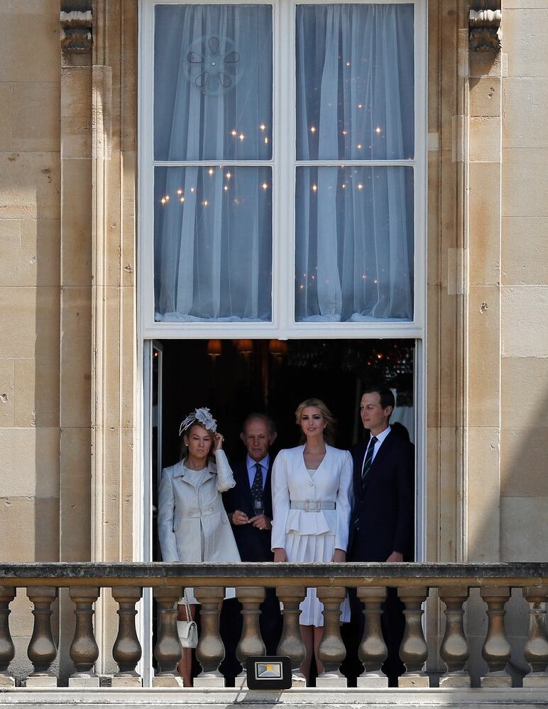 Photos: Trump arrives in United Kingdom for 3-day state visit