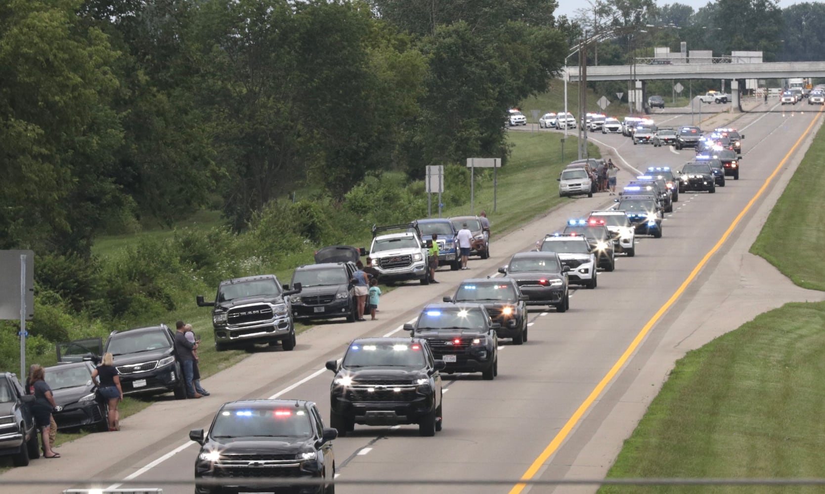 Funeral for Deputy Matthew Yates