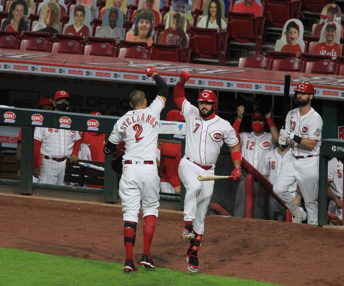 Photos: Reds vs. Indians (Aug. 3)