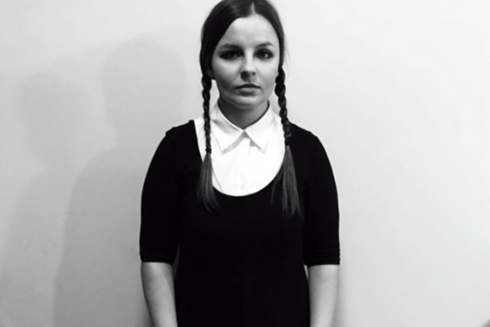 Jordan as Wednesday Addams. PROVIDED