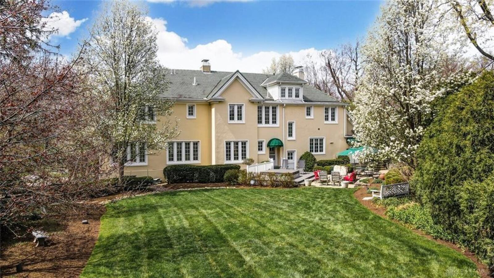 Thoughtful renovations integrate seamlessly with original amenities created by master craftsmanship of 1918 in this two-story home in the Hatcher Hills neighborhood of Oakwood. Listed for $1,275,000 by Felix McGinnis and Jeanne Glennon of Coldwell Banker Heritage, the 5,590-square-foot home at 520 Maysfield Road has had many updates, including a heating and cooling system installed in 2019, electric service, the plumbing with two 75-gallon water heaters and a whole-house generator. The 83 windows were replaced in 2008 and a Trex deck installed for a possible hot tub.