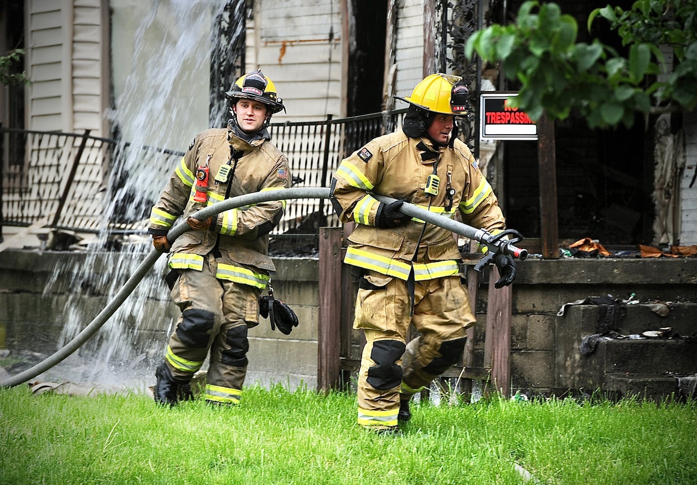 Fire breaks out at vacant house in Springfield