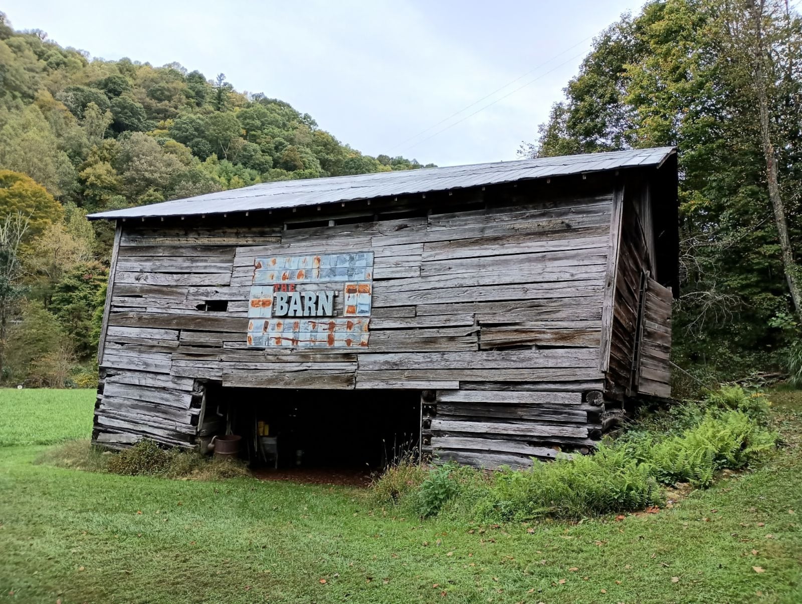 This barn near Erwin, Tennessee, is where Lindsay and Erik Augustin of Springfield stayed with Erik’s parents, Rick and Loretta, as they figured out how to get home in the aftermath of Hurricane Helene in late September, 2024.