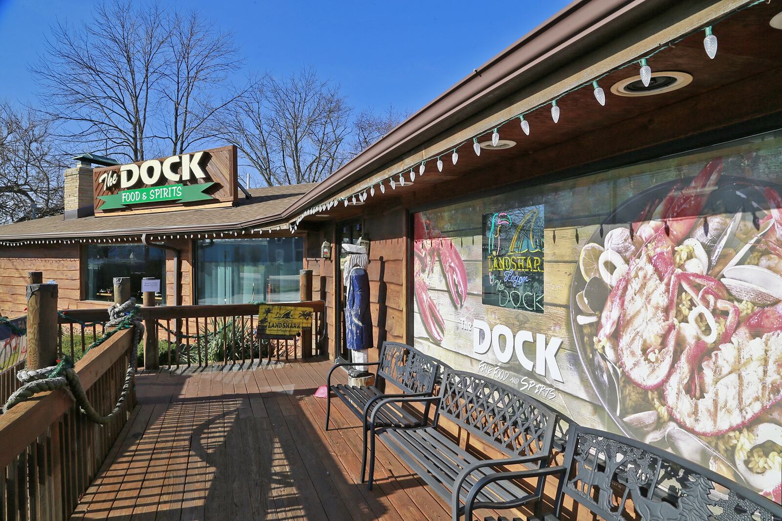 The Dock restaurant in Enon. Bill Lackey/Staff