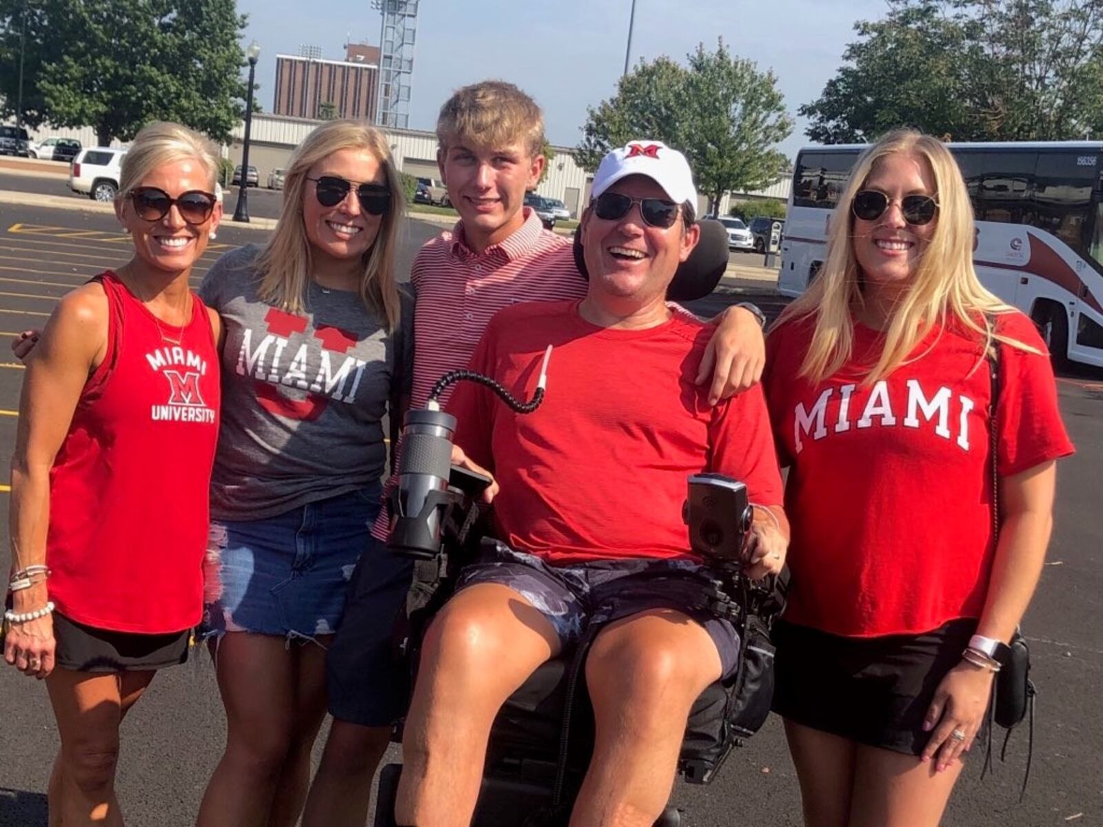 Stan and Dee Bender and their children, Tag, Ireland and Madyson Bender of Troy appeared on "Ellen’s Greatest Night of Giveaways" with  Ellen DeGeneres and Justin Timberlake.