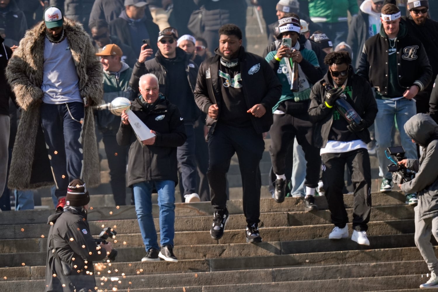 Super Bowl Eagles Parade Football