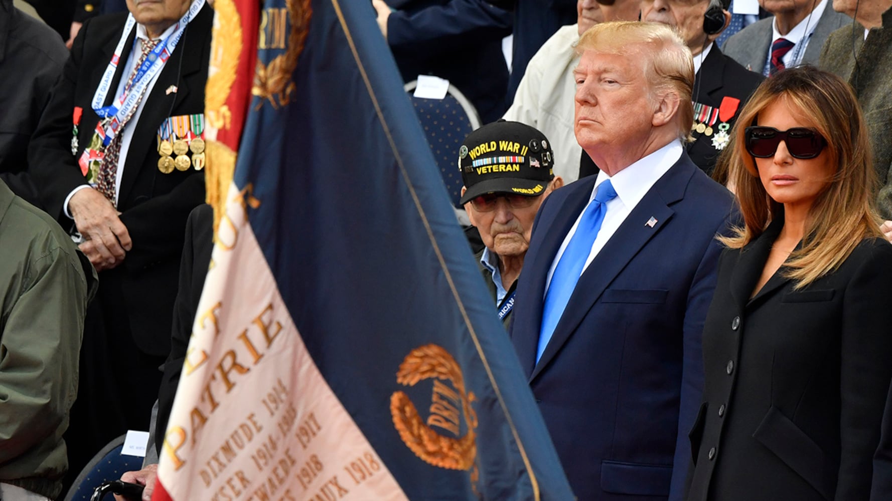 Photos: Trump, world leaders mark 75th anniversary of D-Day in Normandy