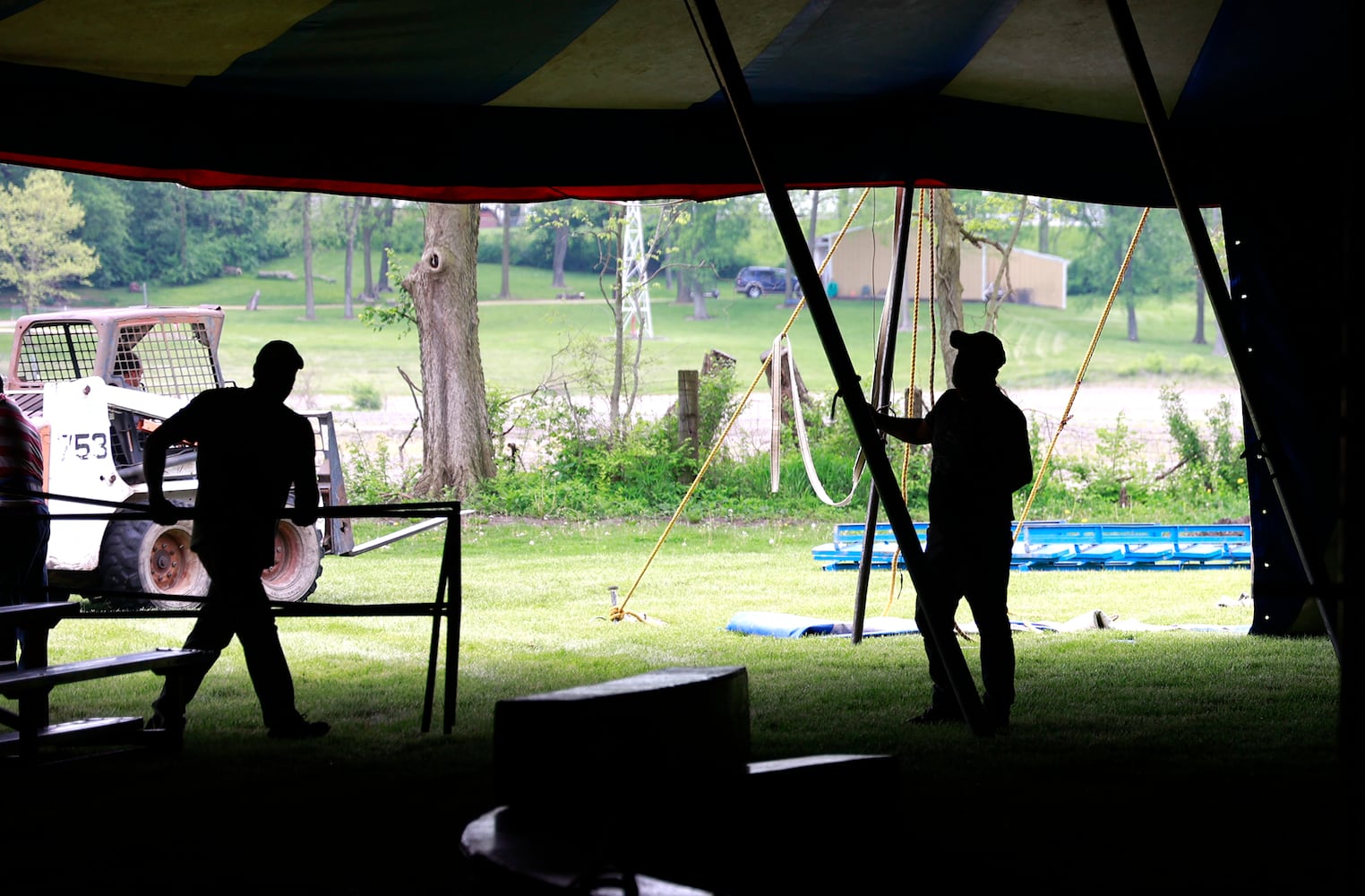 Circus Tent Raising SNS