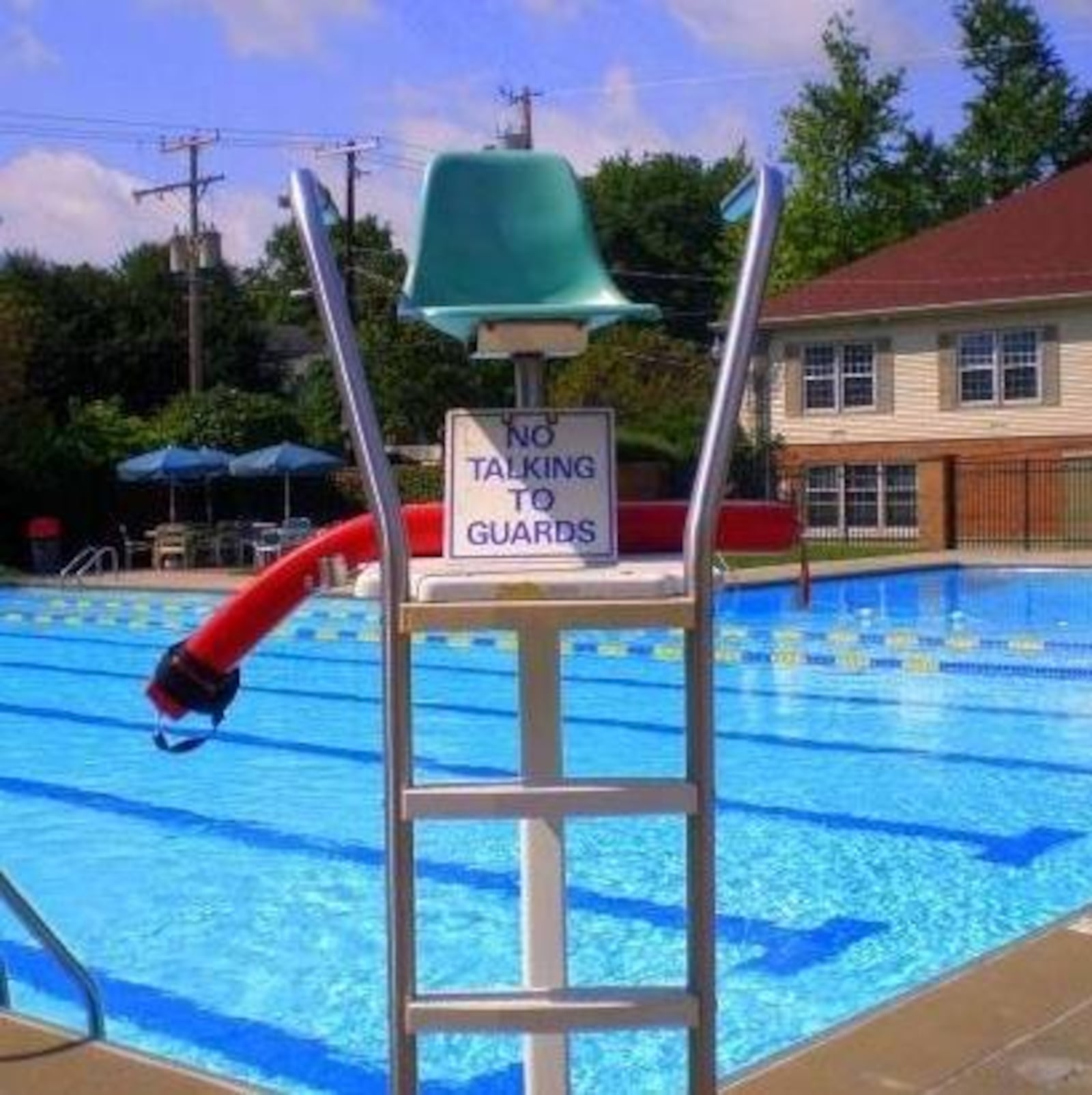 Gardner Memorial Swimming Pool was a gift to the residents of Oakwood.