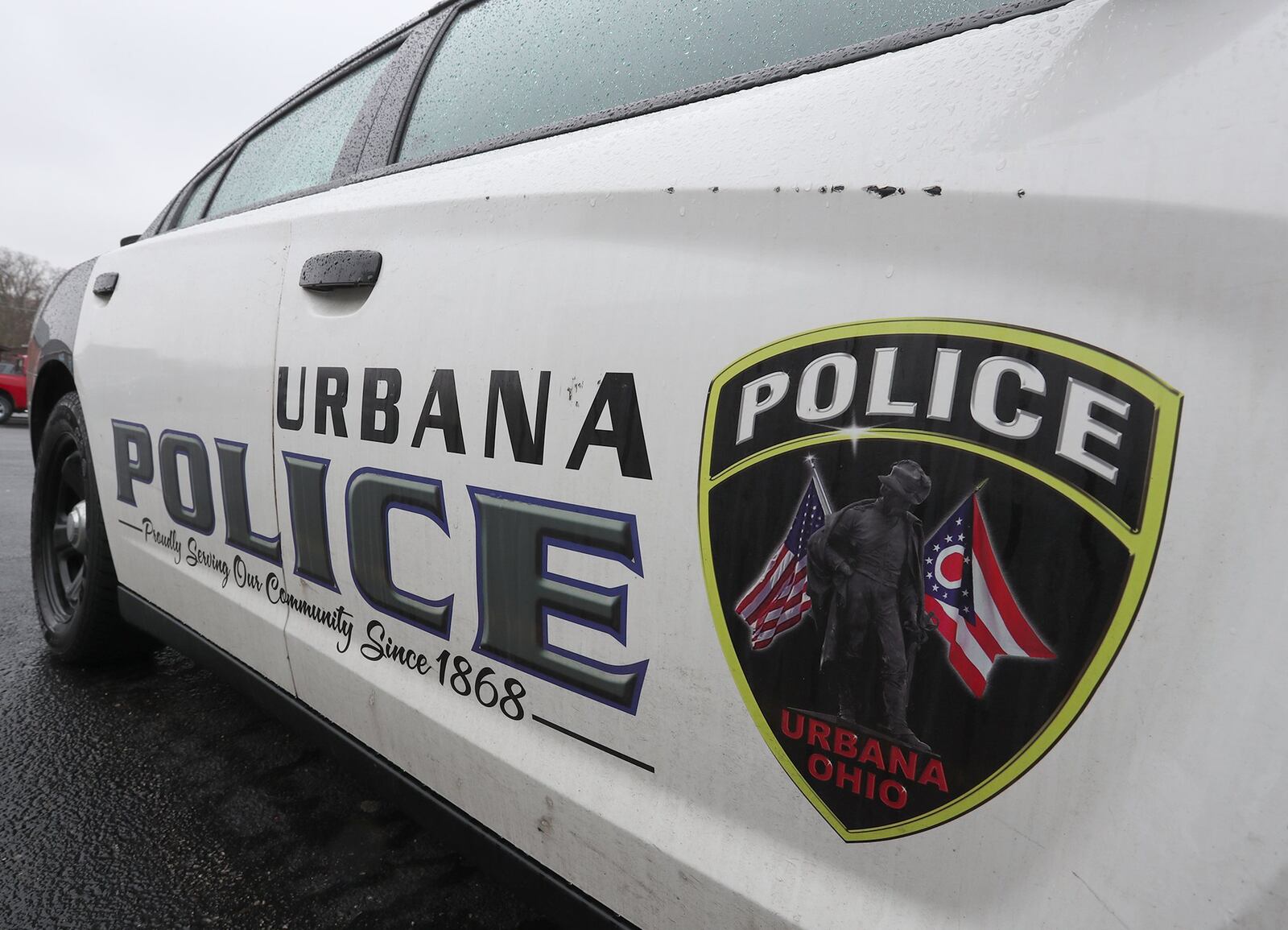 Urbana Police patrol cars. Bill Lackey/Staff