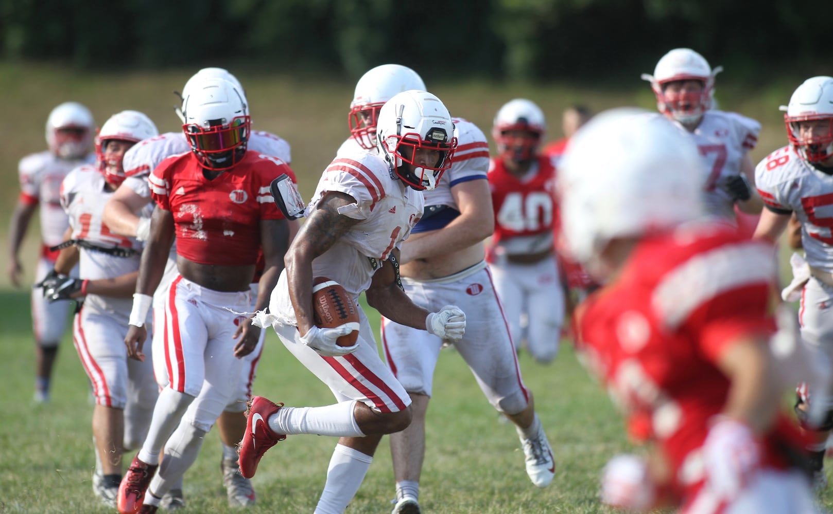 Photos: Wittenberg football preseason practice