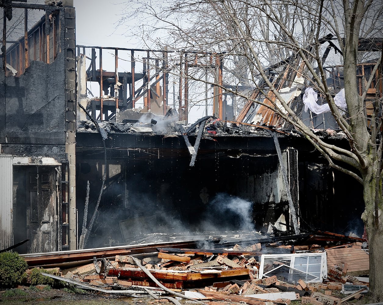 Apartment explosion in Springfield