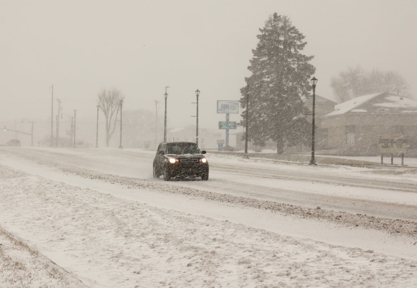 Winter weather strikes the Miami Valley